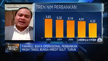 Risiko Kredit Tinggi, Bunga Kredit Bank Sulit Turun