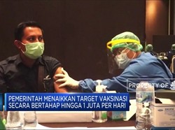 Pemerintah Targetkan Vaksinasi Covid-19 Selesai 2021