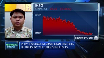 Ada Sentimen Yield US Treasury, IHSG Sesi I Bergerak Volatile