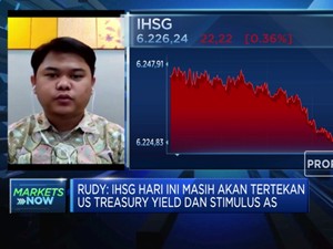 Ada Sentimen Yield US Treasury, IHSG Sesi I Bergerak Volatile