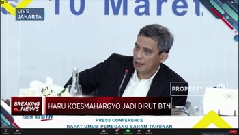 Resmi! Haru Koesmahargyo Jabat Dirut BTN