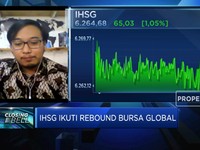 Yield Obligasi AS Turun, IHSG Ditutup Menguat 1,05%