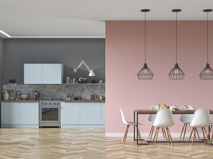 Warna Cat yang Bikin Dapur Terang Meski Tak Ada Akses Cahaya Masuk