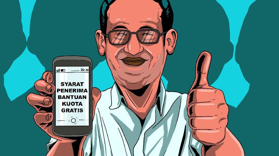 Infografis/Ayo Daftarkan Segera! Kemendikbid Bagi-bagi Kuota Internet gratis Lagi/Aristya Rahadian