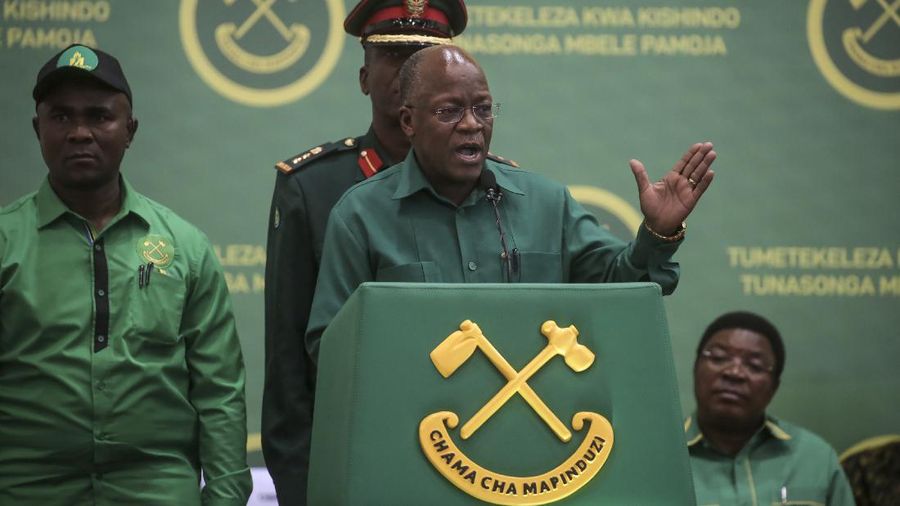 John Magufuli. (AP/Khalfan Said)