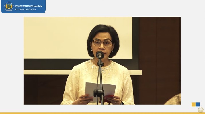 Pelantikan Pejabat Eselon I Kementerian Keuangan. (Tangkapan layar Youtube Kemenkeu) Pelantikan Pejabat Eselon I Kementerian Keuangan. (Tangkapan layar Youtube Kemenkeu)