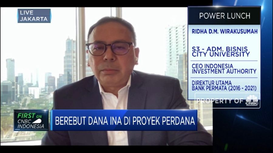 Ridha DM Wirakusumah Beberkan Arah Investasi & Pendanaan INA (CNBC Indonesia TV)