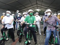 Kemkes, Grab & Good Doctor Gelar Pusat Vaksin 3-in-1 di BSD