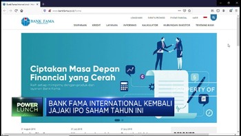 Bank Fama International Kembali Jajaki IPO Saham Tahun Ini