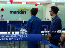 Bank Mandiri Tebar Dividen Rp 10,27 T