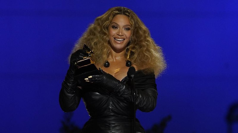 In this video grab provided by CBS and the Recording Academy, BTS performs 
