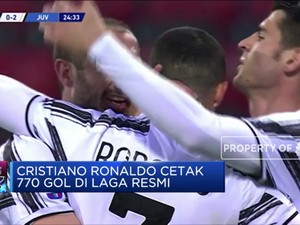 Cristiano Ronaldo Lewati Rekor Gol Pele