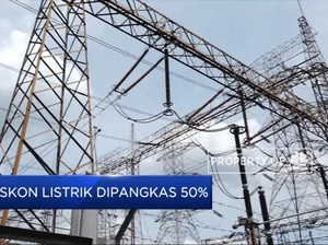 Diskon Listrik Dipangkas 50%