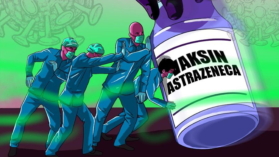 Infografis/Banyak Negara Tunda Tunda Vaksin AstraZeneca, Bagaimana Dengan Indonesia?/Aristya Rahadian