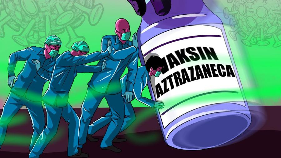 Infografis/Banyak Negara Tunda Tunda Vaksin AstraZeneca, Bagaimana Dengan Indonesia?/Aristya Rahadian