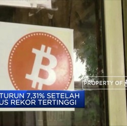 Bitcoin Kembali Turun setelah Tembus USD 61 Ribu per BTC