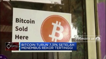 Bitcoin Kembali Turun setelah Tembus USD 61 Ribu per BTC
