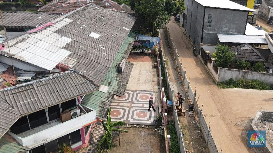 Ilustrasi sengketa lahan tanah. (CNBC Indonesia/Andrean Kristianto)