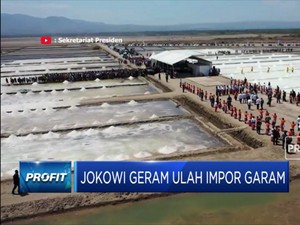 Jokowi Geram Ulah Impor Garam