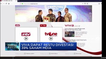 Melesat! VIVA Dapat Restu Divestasi 39% Saham MDIA