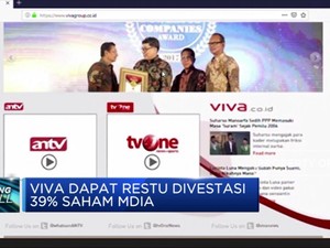 Melesat! VIVA Dapat Restu Divestasi 39% Saham MDIA