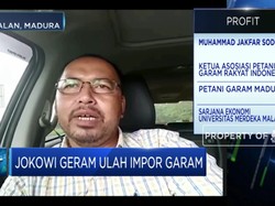 RI Impor Garam, APGRI: Program Swasembada Pemerintah Gagal!