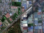 Potret Pabrik China Dibakar di Myanmar dari Citra Satelit