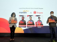 Incar Milenial, Bank Mandiri & Shopee Luncurkan Kartu Kredit