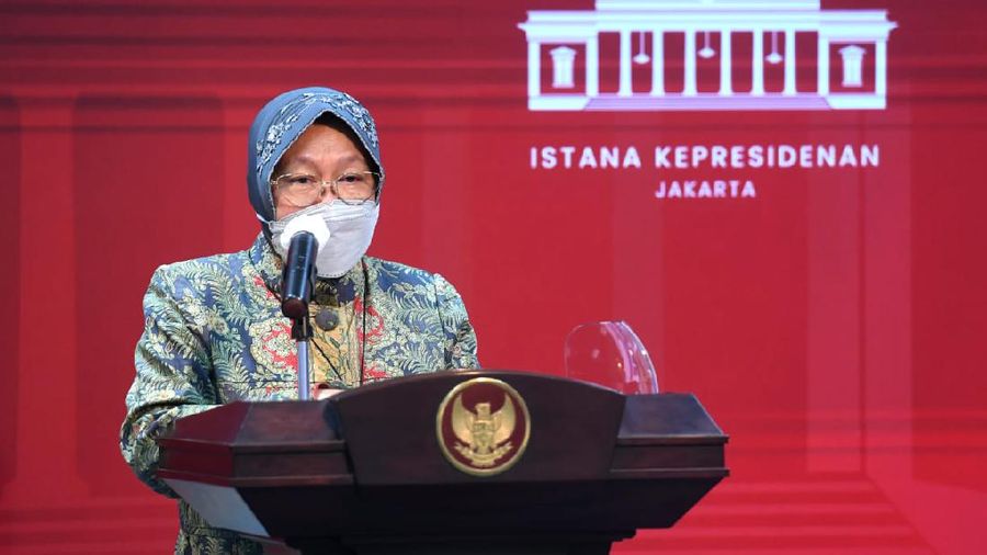 Menteri Sosial Tri Rismaharini (Biro Pers Sekretariat Presiden/ Lukas)