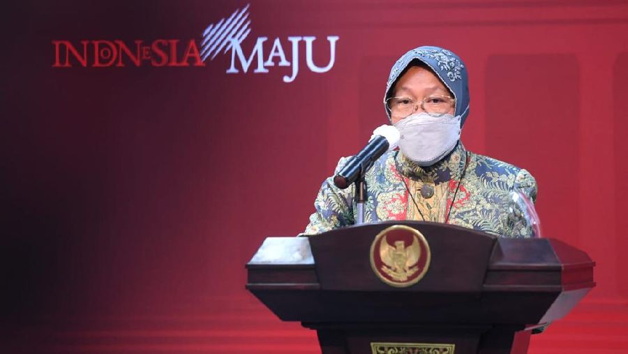 Menteri Sosial Tri Rismaharini (Biro Pers Sekretariat Presiden/ Lukas)