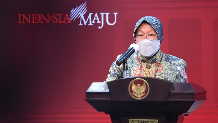 Menteri Sosial Tri Rismaharini (Biro Pers Sekretariat Presiden/ Lukas) Menteri Sosial Tri Rismaharini (Biro Pers Sekretariat Presiden/ Lukas)