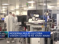 Moderna Mulai Uji Coba Vaksin Covid-19 ke Anak-Anak