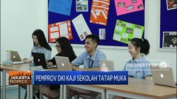 Pemprov DKI Kaji Sekolah Tatap Muka