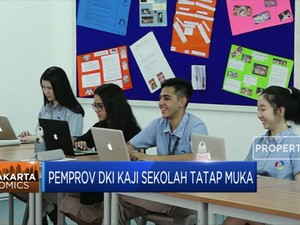 Pemprov DKI Kaji Sekolah Tatap Muka