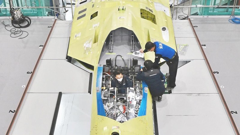 Proyek Jet Tempur KFX. (Photo via Korea Aerospace Industries Ltd.(KAI))