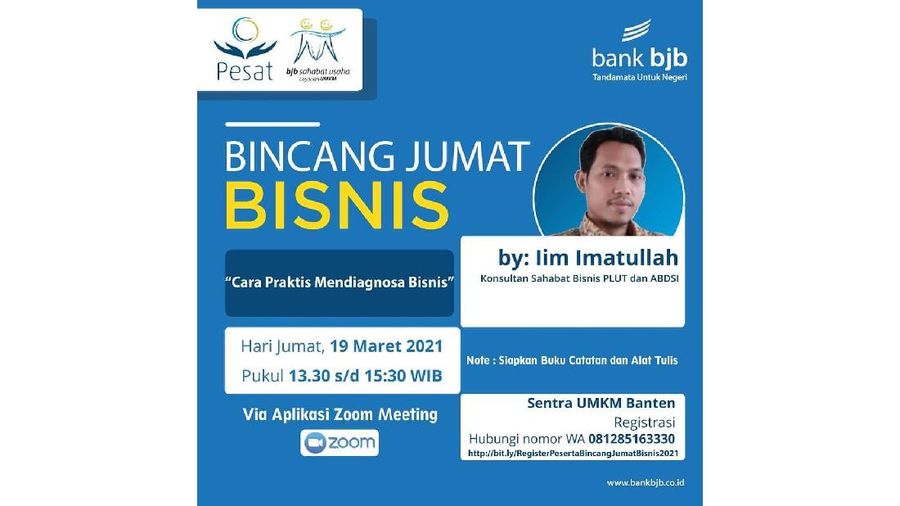 Bincang Jumat Bisnis  (dok. bank bjb)