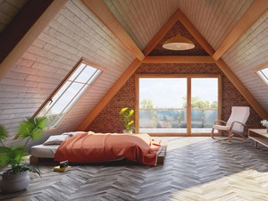 Foto Inspirasi Loteng Estetik, Bisa Jadi Kamar Tidur hingga Area Kerja