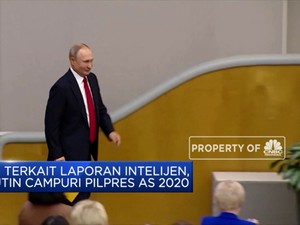 Presiden AS Sebut Presiden Rusia Vladimir Putin 'Pembunuh'