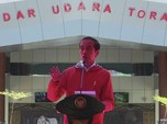 Top Jokowi! Resmikan 2 Bandara Sekaligus di Tana Toraja