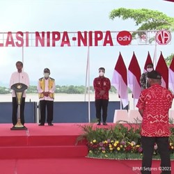 Jokowi 'Pede' Kolam Rp320 M ini Bikin Makassar Bebas Banjir