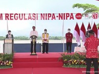 Jokowi 'Pede' Kolam Rp320 M ini Bikin Makassar Bebas Banjir