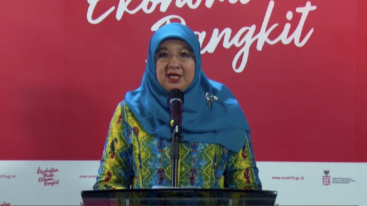 Juru Bicara Vaksinasi COVID-19 dari Kementerian Kesehatan, dr. Siti Nadia Tarmizi, M.Epid, memberikan keterangan pers mengenai perkembangan terkini terkait vaksin COVID-19 dari AstraZeneca. (Tangkapan Layar Youtube Sekretariat Presiden) Juru Bicara Vaksinasi COVID-19 dari Kementerian Kesehatan, dr. Siti Nadia Tarmizi, M.Epid, memberikan keterangan pers mengenai perkembangan terkini terkait vaksin COVID-19 dari AstraZeneca. (Tangkapan Layar Youtube Sekretariat Presiden)