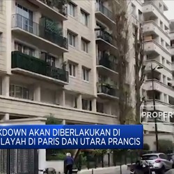Kasus Covid-19 Meningkat, Prancis Berlakukan Lockdown Sebulan
