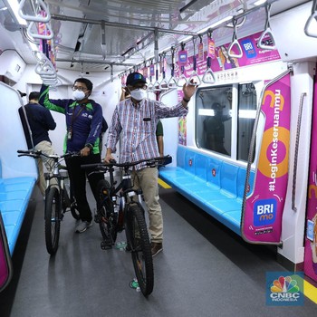 Dear Pesepeda, Sepeda Non Lipat Bisa Dibawa Masuk MRT Lho