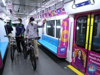Dear Pesepeda, Sepeda Non Lipat Bisa Dibawa Masuk MRT Lho