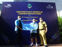 Taspen Smartcard Permudah Nasabah bank bjb Ambil Uang Pensiun