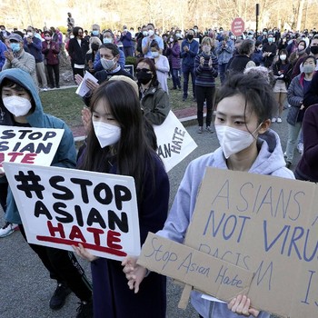 Ratusan Warga AS Turun ke Jalan Demo Sentimen Anti-Asia
