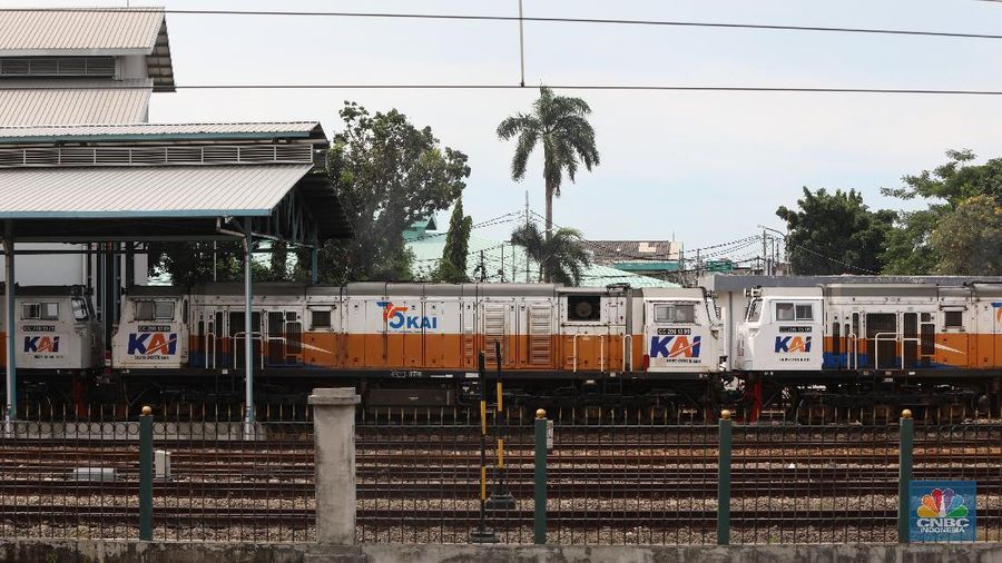 Depo Kereta Api Cipinang (CNBC Indonesia/Andrean Kristianto)