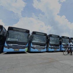 3.000 Bus TransJakarta Disulap Jadi Bus Listrik, Mulai Kapan?
