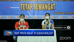 BWF Minta Maaf, RI Sudah Ikhlas?